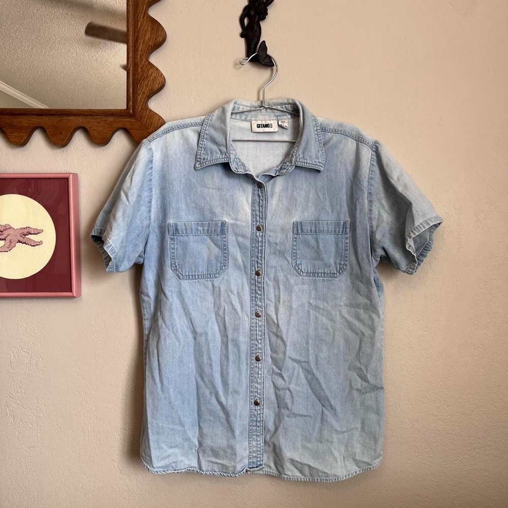 American Vintage Women's Blue Shirt